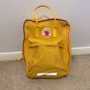 Fjallraven Kanken Yellow Backpack